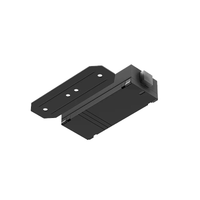 Коннектор прямой 220V чёрный для COLIBRI