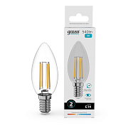Gauss Elementary LED Filament свеча 8.0W E14 4100К 540lm Лампа