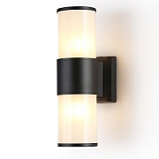 Ambrella ST2455 BK/FR черный/белый матовый IP54 E27 max 40W 300*90*155