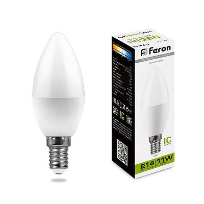 Свеча LED 11W Е14 4000К LB-770 Feron