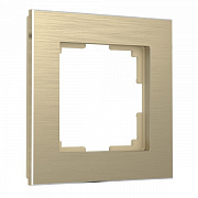 Рамка на 1 пост Werkel Aluminium (шампань алюминий) W0011711