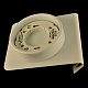 Ecola GX53-N82 белый Светильник настенный угловой