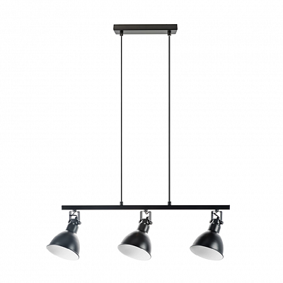 Люстра ACROBATA E14*3 черный