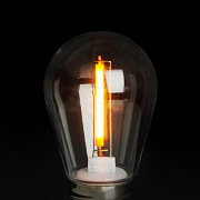Лампа 3 режима 2W E27 2700K прозрачная LB-384 (2шт)