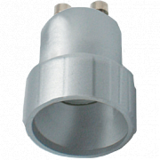 Переходник Ecola с GU10 на E14 Серебряный, A1T14SEAY (12/240)