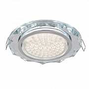 Ecola GX53 H4 Glass Круг вогн. Хром-хром, FM53RCECH (10/30)