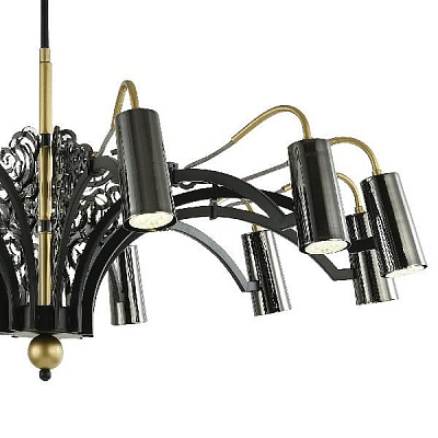 Люстра 2300-12P, D1020xH460/1040, 12xGU10LED/5W