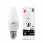 Свеча LED 8.0W E27 2700K (1/10/50)