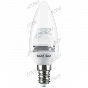 Комтех СДЛ-С-5-220-840-280-Е14-П LED 5Вт 220В E14 4000К 280° Лампа светодиодная