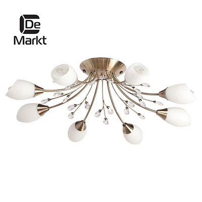 Люстра DeMarkt Нежность 8*60W E14 А X