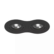 Комплект из светильника и рамки Intero 16 GU10*2 Черный