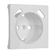 Накладка для розетки USB (белый акрил) W1179541