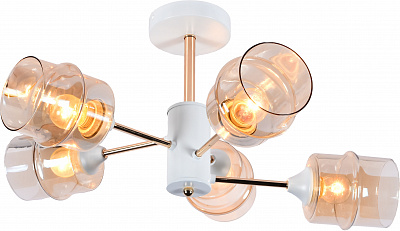 10441/5 WH+FGD Люстра E27*60W