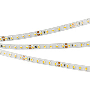 Arlight Светодиодная лента RT-A120-8mm 24V Warm3000 (9.6 W/m, IP20, 2835, 5m) Открытый