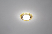 CRYSTAL LED 33 GX53 BRONZE Светильник диодный декоративный, GX53, бронза
