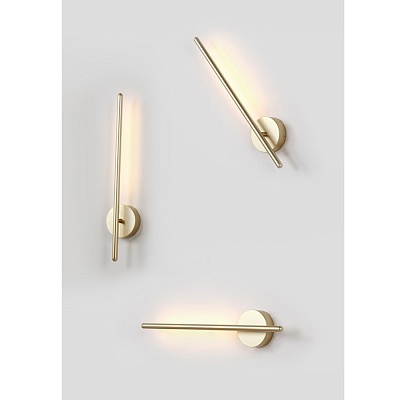 Бра VERDE AP L500 GOLD  CRYSTAL LUX