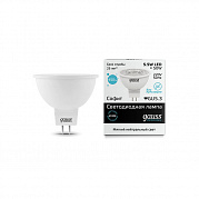 Я MR16 LED 5.5W GU5.3 4100K Gauss Elementary LENS (10/100) ПОД ЗАКАЗ