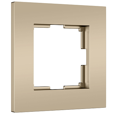 Рамка на 1 пост Slab (шампань софт) W0012911
