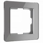 Рамка на 1 пост Acrylic (графит) W0012704