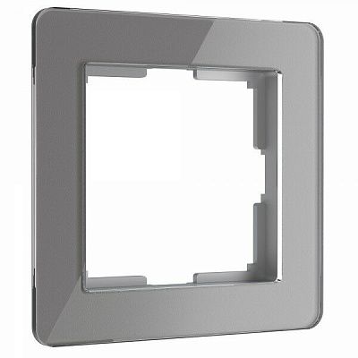 Рамка на 1 пост Acrylic (графит) W0012704