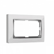 Рамка для двойной розетки Werkel Snabb (белый) W0081901 нов