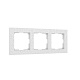 Рамка на 3 поста Werkel Hammer (белый) W0032401