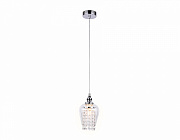 Ambrella TR3608 CH/CL хром/прозрачный E27 max 40W D140*1000 Подвес