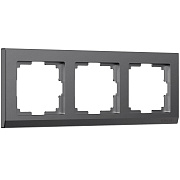 Рамка на 3 поста Werkel Stark (графит матовый) W0031864