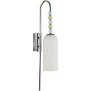 Бра LUMION 8271/1W хром/голубой/желтый/белый, металл/стекло Е14 1*40WTRACY