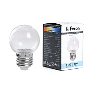 globe LED 1W E27 2700K G45 LB-37
