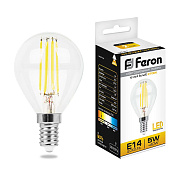 globe LED 5W E14 2700K G45 filament LB-61 Feron