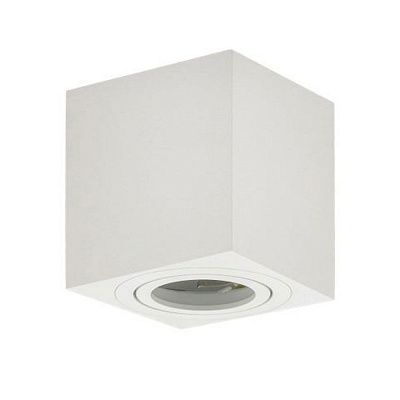 CAST 86 WHITE светильник квадратный, GU10, белый