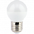 globe LED 7,0W  E27  6500K (композит)  G45  220V  75x45, K7GD70ELC