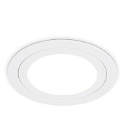 Светильник встраиваемый TN6601 WH белый IP44 GX53 max 15W D110*23