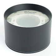 Светильник потолочный IP44 GX70, черный, HL373 25W, 230V