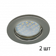 Ecola MR16 DL90 Light GU5.3 Черный Хром 2pack, FM1621EFY (100)