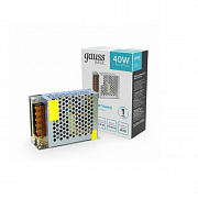 Блок питания 40W 12V IP20 Basic (сетка)  Gauss