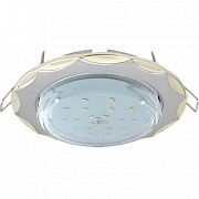 Светильник GX53 H4 "Звезда" хром-жемчуг, FX81H4ECB (10/50)