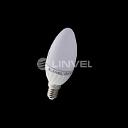 A свеча LED 7.0W E27 6400K Linvel РАСПРОДАЖА