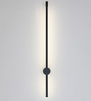 08423-80,19(3000K) Бра Локи черный h80 w10,5*6 Led 16W (3000K)