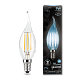 Свеча на ветру LED 9W Е14 4100К Filament