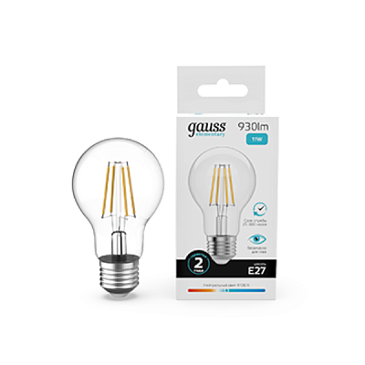 Filament А60 E27 11W 930lm 4100К Elementary