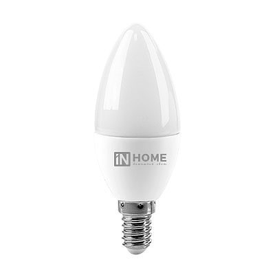 Свеча LED 8W Е14 4000К IN HOME
