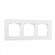 Рамка на 3 поста Werkel Favorit (белый матовый) W0031105 нов.