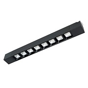 Светильник трековый светодиодный 20W 1800Lm, 4000К черный AL130