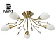 Люстра DeMarkt Нежность бронза 5*60W E14