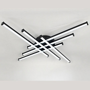 LINVEL MS 1243/6 Вернау 93W Чёрный 3000-6000K 5046Lm 950х950х95мм дим.с ПДУ Светильник светодиодный