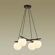 Люстра MODERNI LN22 109 черный, золотой  E27 4*60W 220V RANDI