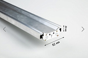Профиль Pro CAT-35 встраиваемый в натяжной потолок 2000x82x29