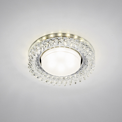 A CRYSTAL LED 10 GX53  прозрачный (50) РАСПРОДАЖА